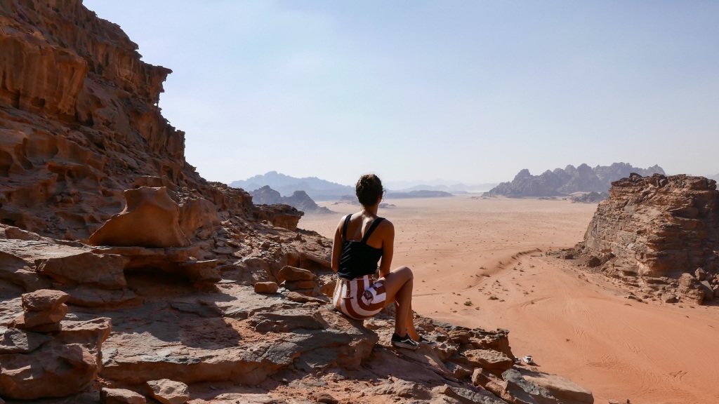 désert de wadi rum en jordanie