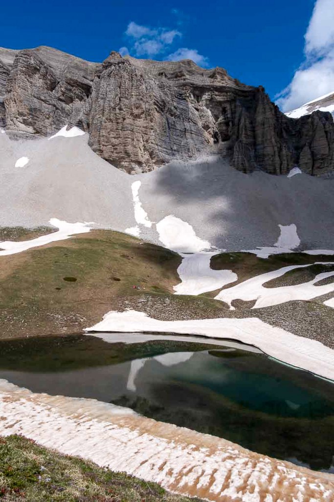 trek sans voiture paysage de montagne