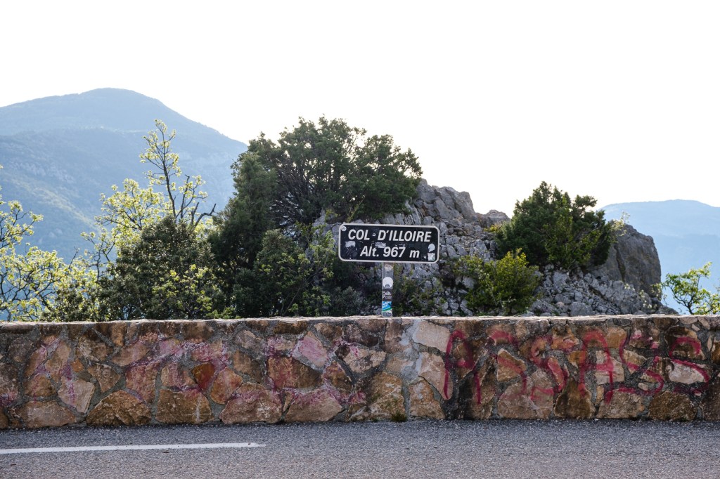 bélédère du col d'illoire dans le verdon route de la corniche sublime