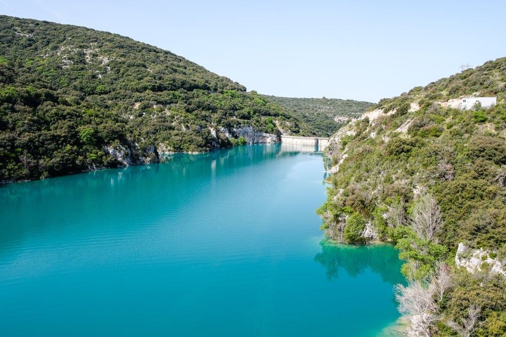 barage du verdon lac de sainte croix