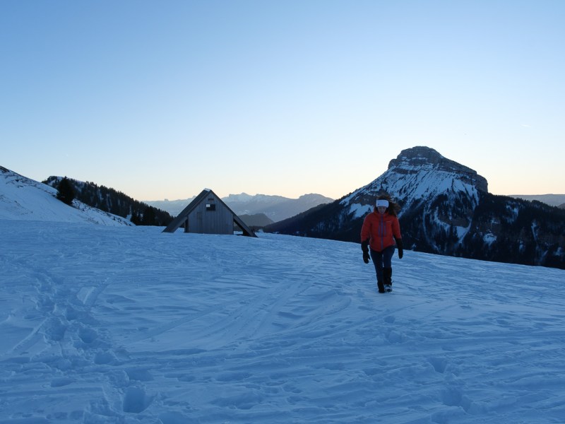 Randonnée raquettes à Pravouta : sortie neige en&nbsp;Chartreuse