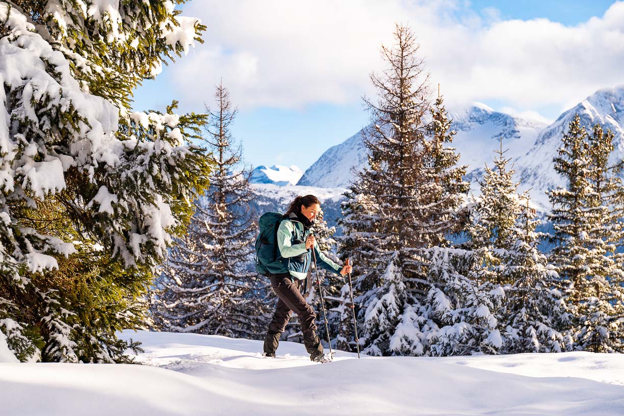 Randonnée raquettes à Chamrousse : itinéraire facile